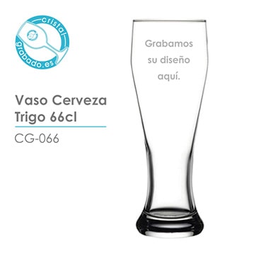 Vaso cerveza trigo para personalizar